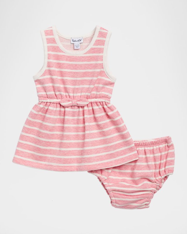 Girl's Boardwalk Striped Dress, Size 3